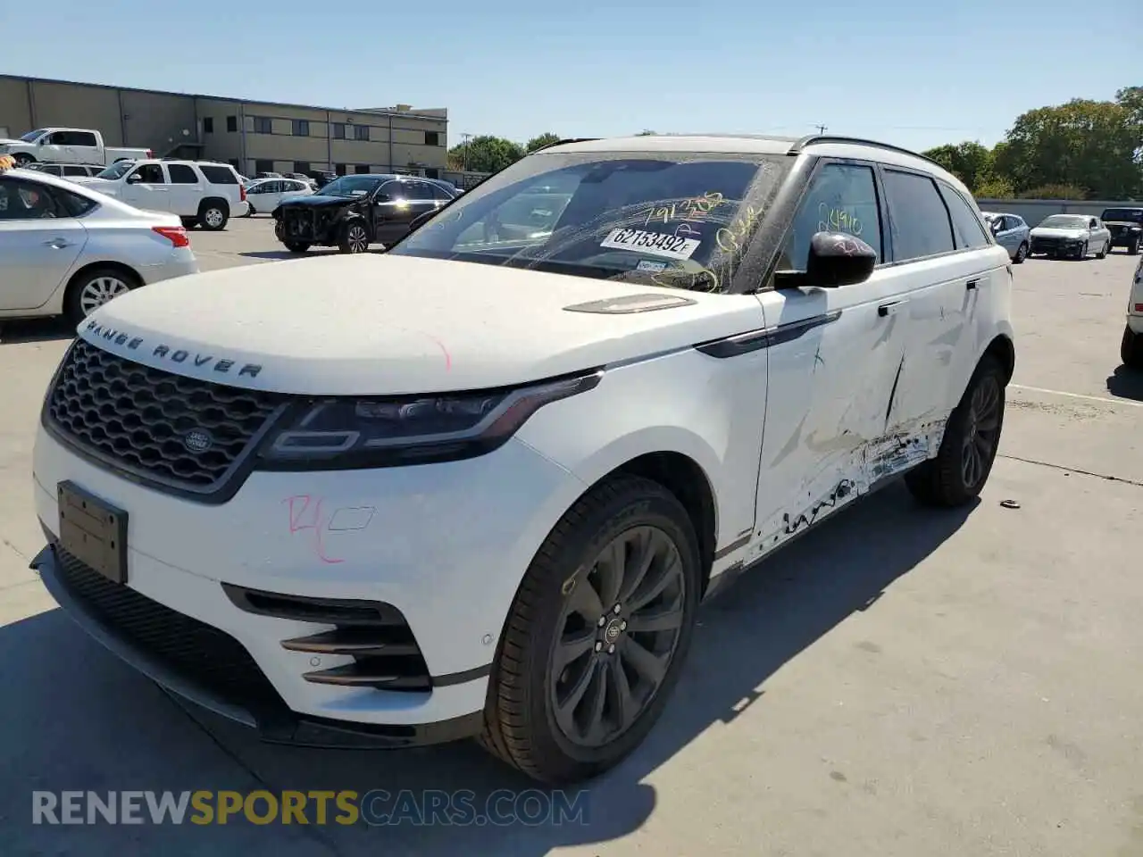 2 Фотография поврежденного автомобиля SALYL2EXXKA791302 LAND ROVER RANGEROVER 2019
