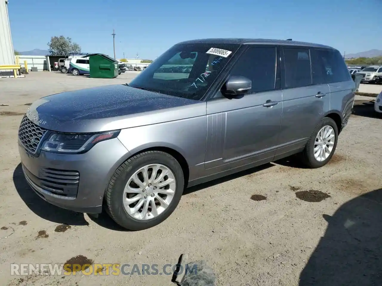 1 Фотография поврежденного автомобиля SALGS2RK3LA577282 LAND ROVER RANGEROVER 2020