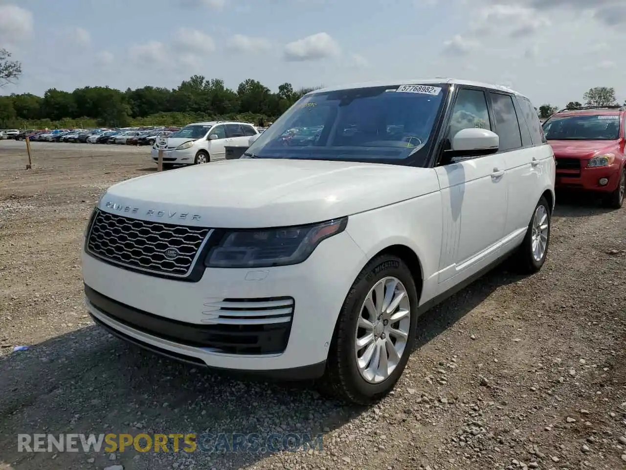 2 Photograph of a damaged car SALGS2RU7LA403961 LAND ROVER RANGEROVER 2020