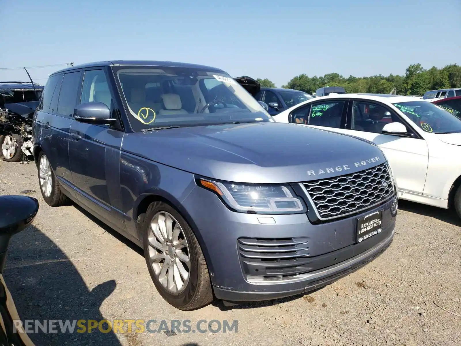 1 Photograph of a damaged car SALGS2RUXLA598924 LAND ROVER RANGEROVER 2020