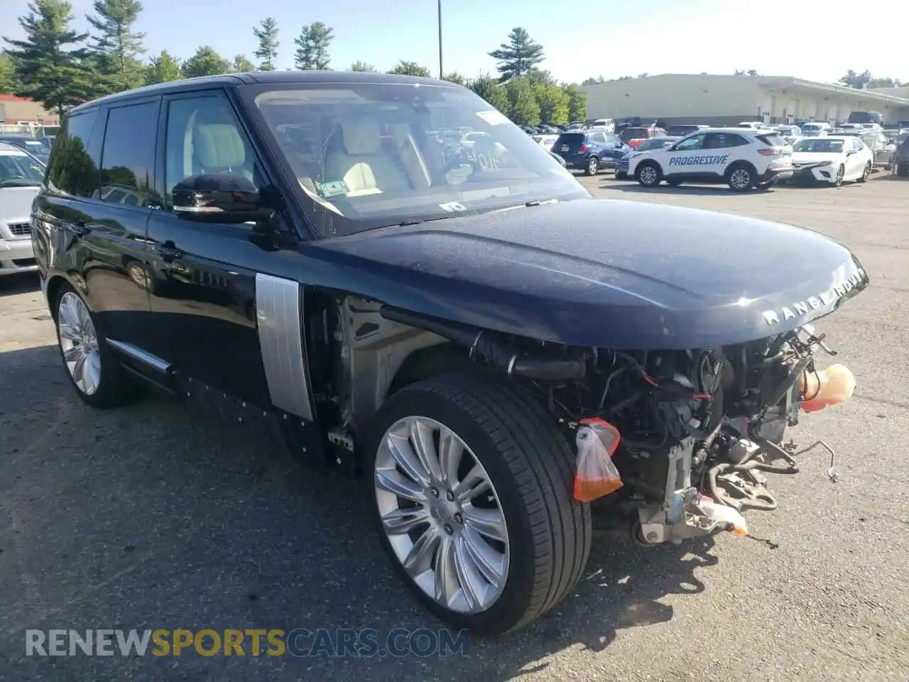 1 Photograph of a damaged car SALGS2SEXLA414875 LAND ROVER RANGEROVER 2020