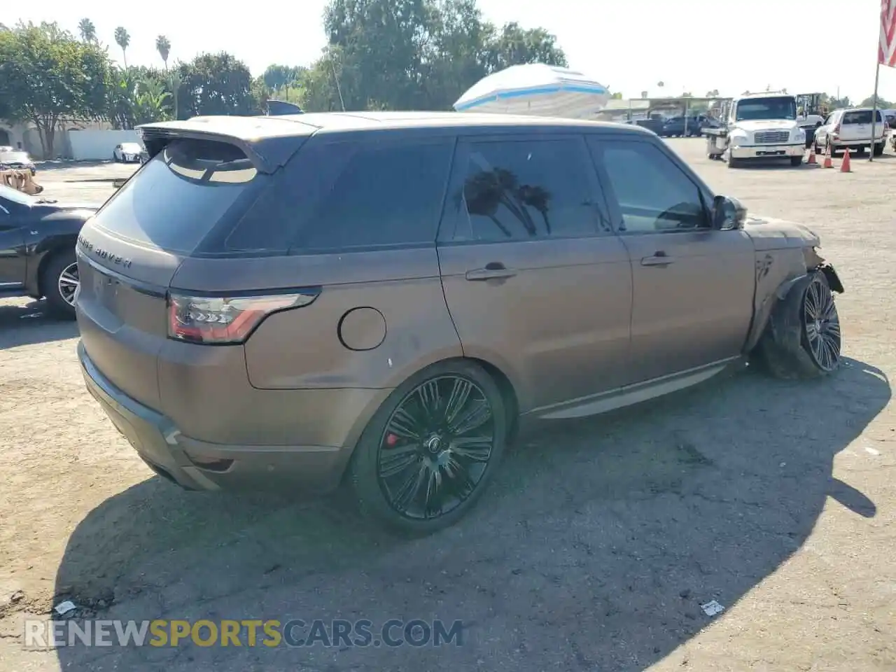 3 fotografías del automóvil dañado SALWR2SE2LA897530 LAND ROVER RANGEROVER 2020