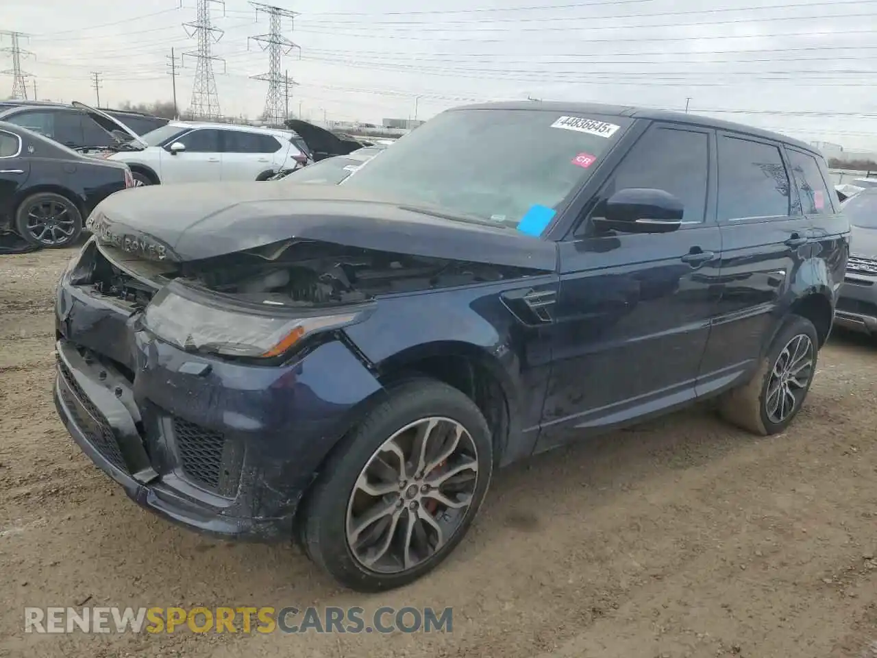 1 Photograph of a damaged car SALWR2SE7LA748353 LAND ROVER RANGEROVER 2020
