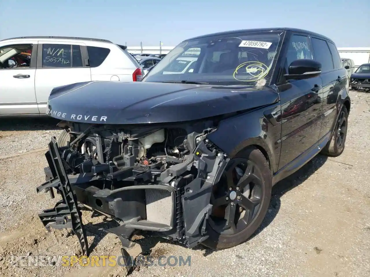 2 Фотография поврежденного автомобиля SALWR2SU0LA884377 LAND ROVER RANGEROVER 2020