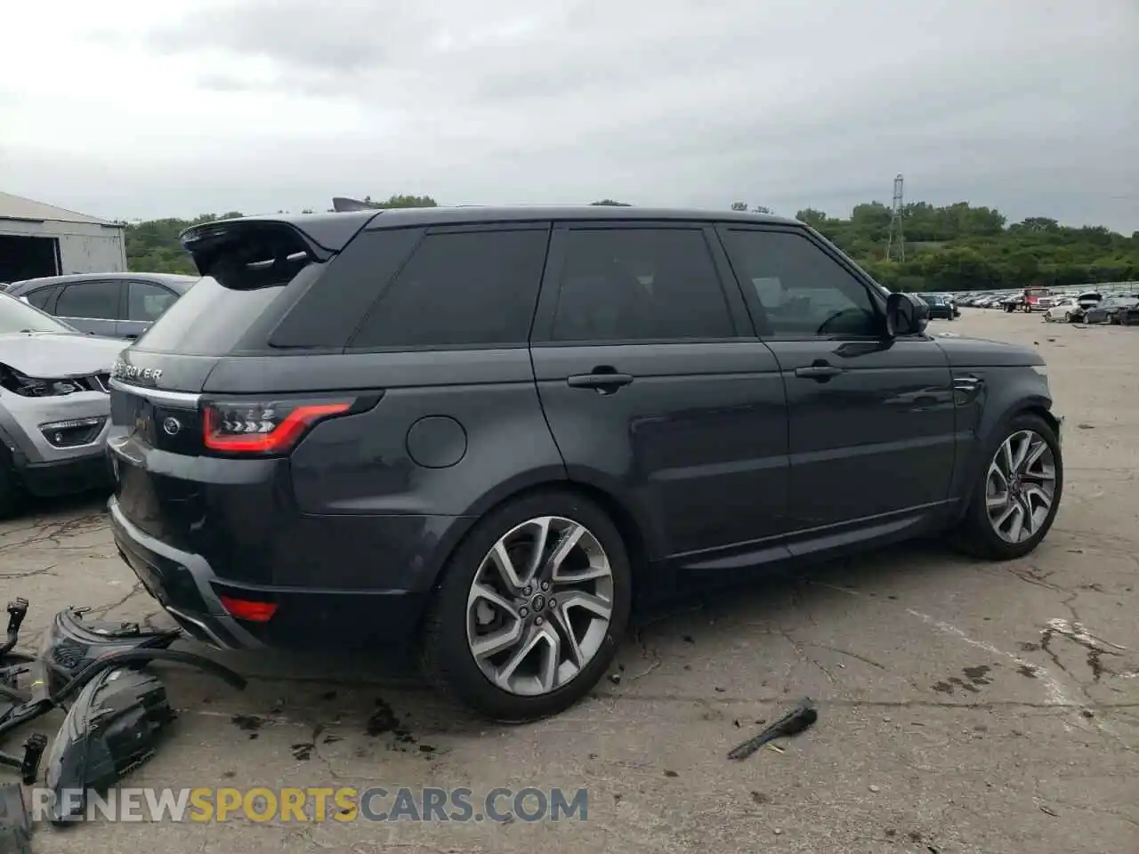 3 Фотография поврежденного автомобиля SALWR2SU2LA709659 LAND ROVER RANGEROVER 2020