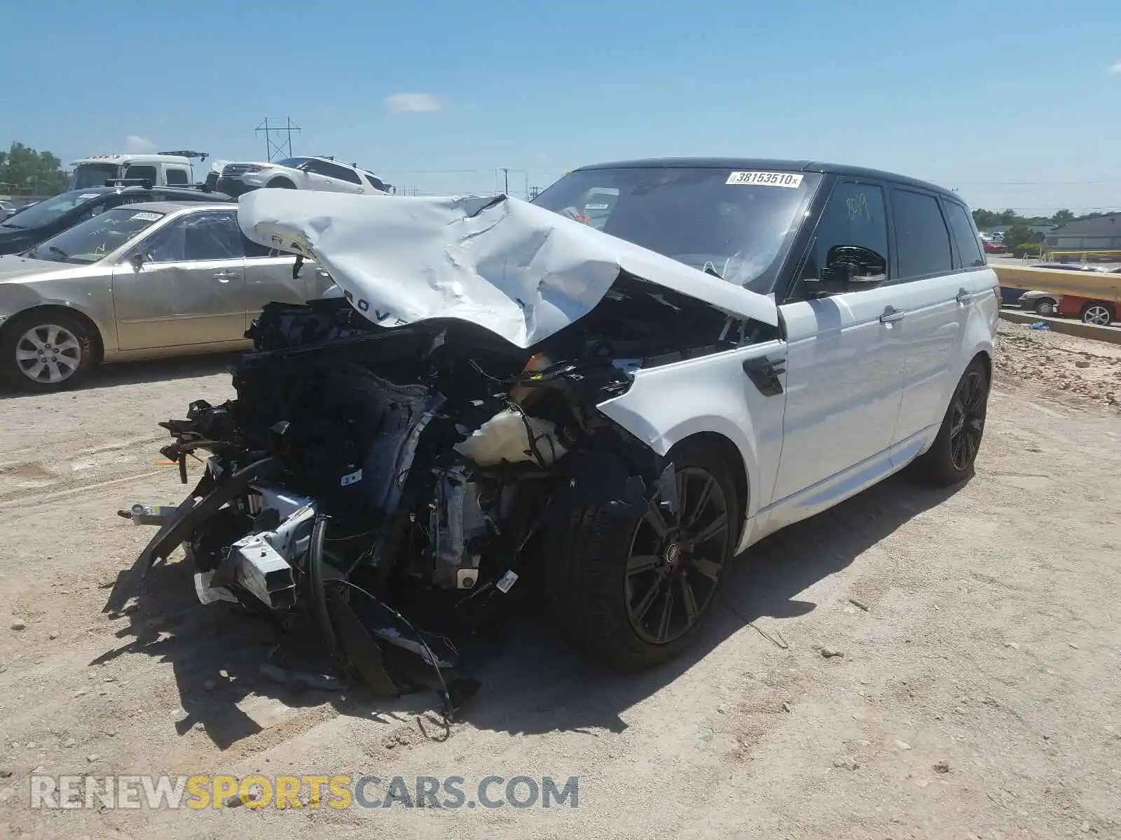 2 Фотография поврежденного автомобиля SALWS2RU6LA885592 LAND ROVER RANGEROVER 2020