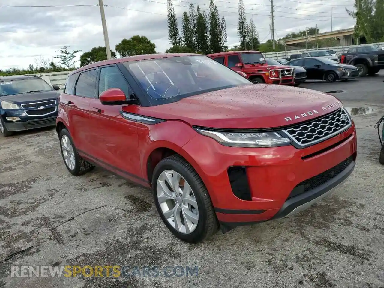 1 Фотография поврежденного автомобиля SALZJ2FX1LH084784 LAND ROVER RANGEROVER 2020