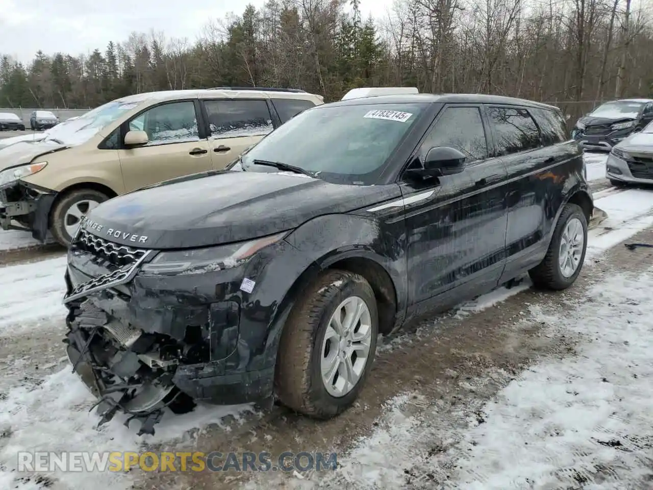 1 fotografías del automóvil dañado SALZJ2FX6LH015282 LAND ROVER RANGEROVER 2020