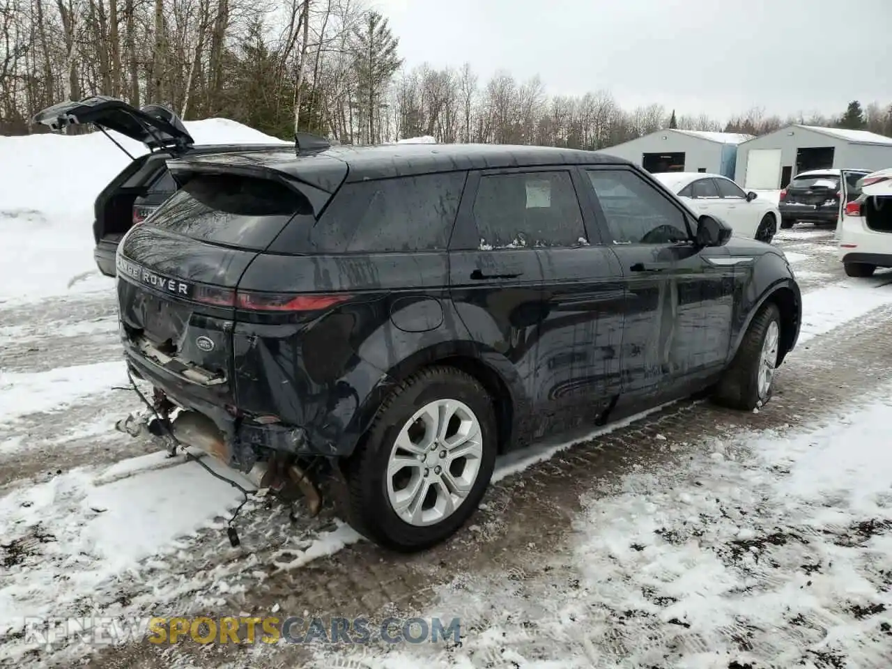 3 fotografías del automóvil dañado SALZJ2FX6LH015282 LAND ROVER RANGEROVER 2020