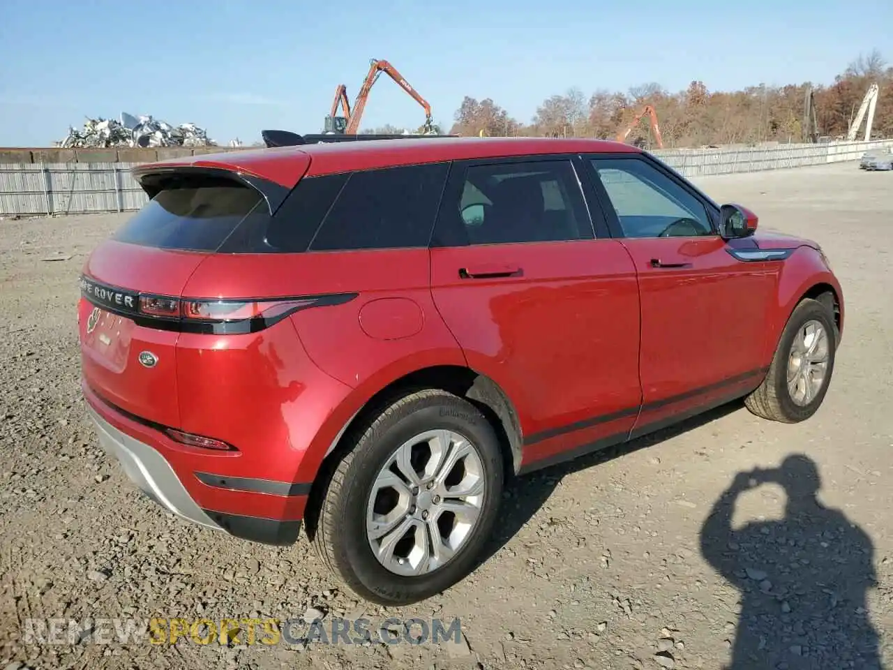 3 fotografías del automóvil dañado SALZJ2FX6LH028288 LAND ROVER RANGEROVER 2020