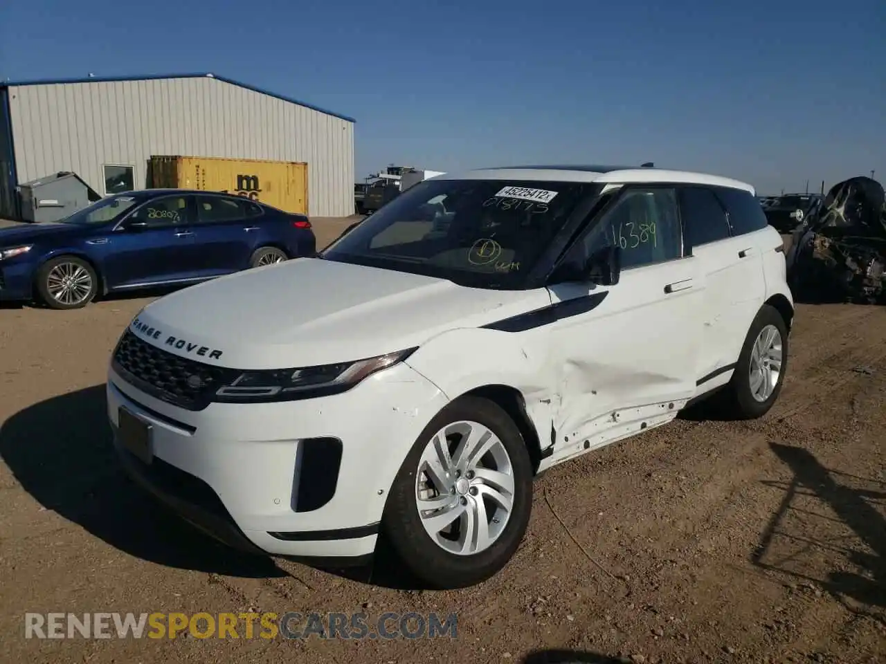 2 fotografías del automóvil dañado SALZP2FX0LH018175 LAND ROVER RANGEROVER 2020