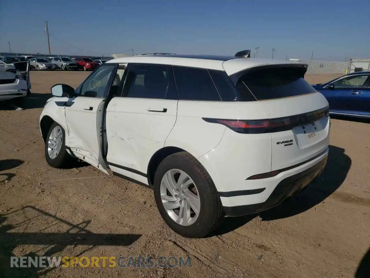 3 fotografías del automóvil dañado SALZP2FX0LH018175 LAND ROVER RANGEROVER 2020