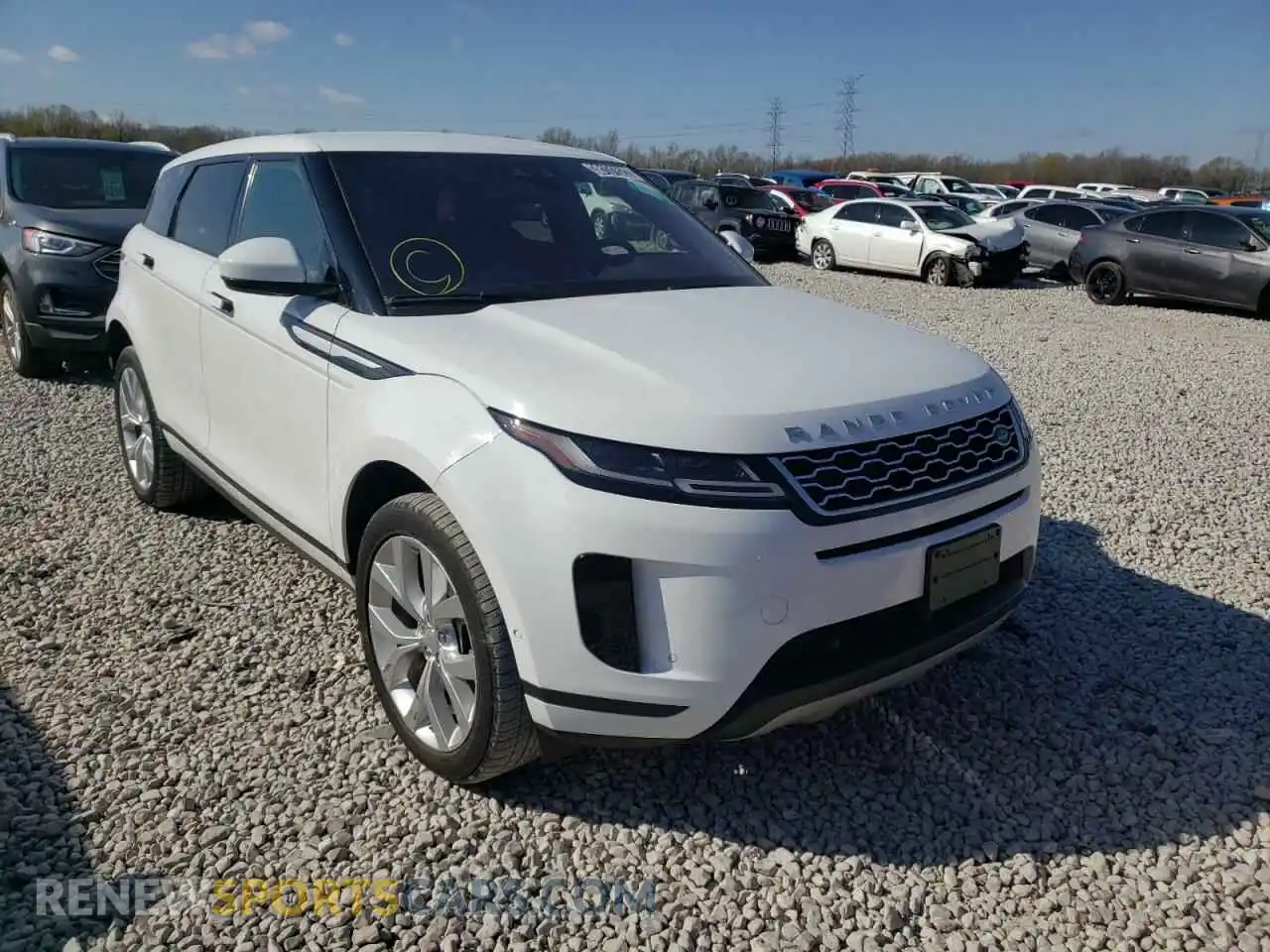 1 Photograph of a damaged car SALZP2FX0LH077680 LAND ROVER RANGEROVER 2020