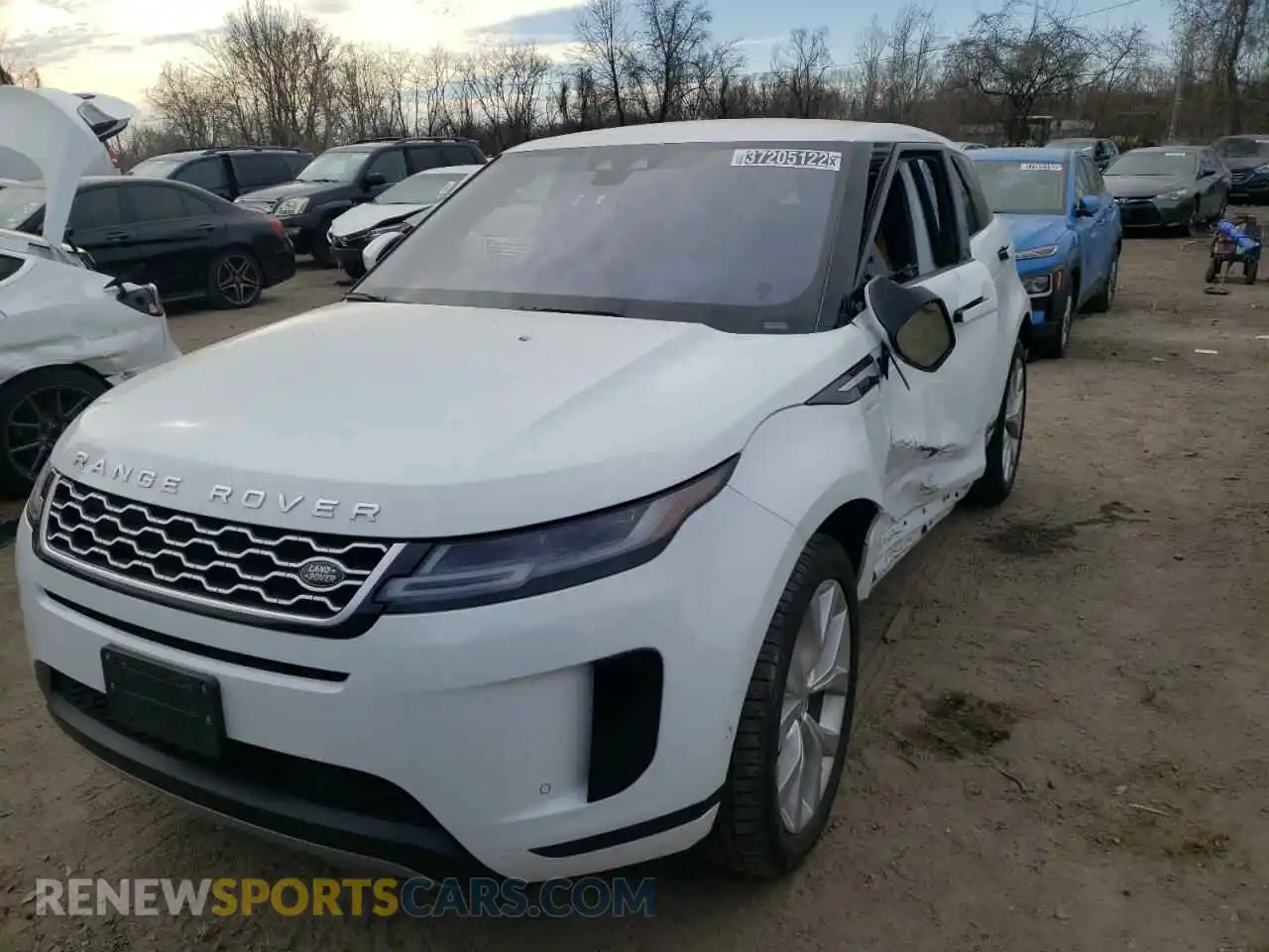 2 fotografías del automóvil dañado SALZP2FX1LH076523 LAND ROVER RANGEROVER 2020