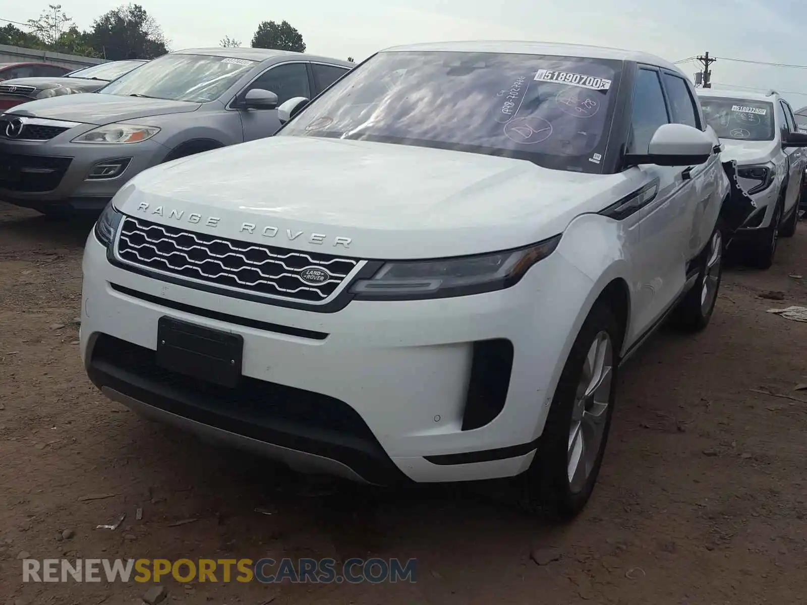 2 Photograph of a damaged car SALZP2FX1LH076778 LAND ROVER RANGEROVER 2020