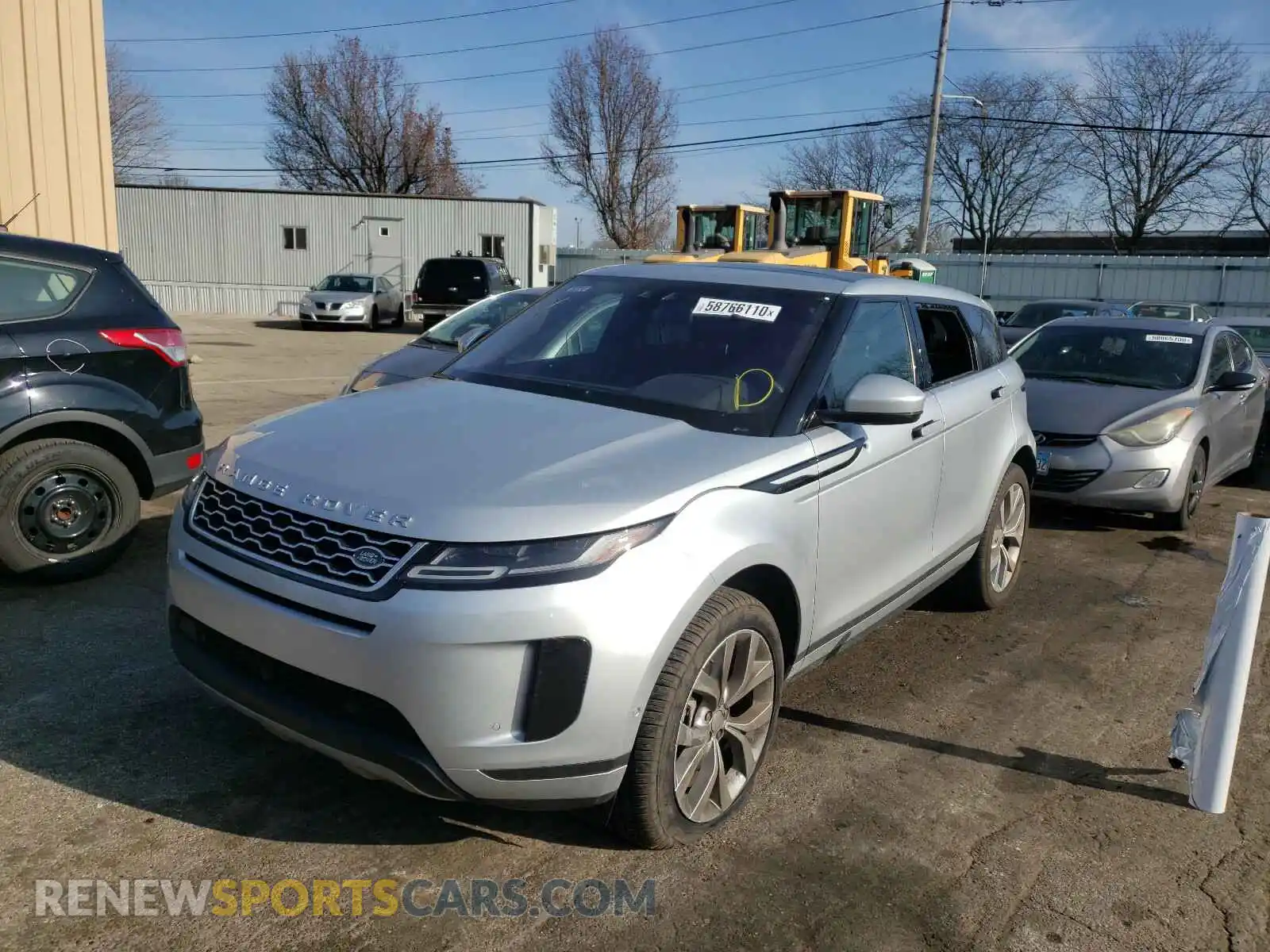 2 Photograph of a damaged car SALZP2FX1LH080698 LAND ROVER RANGEROVER 2020