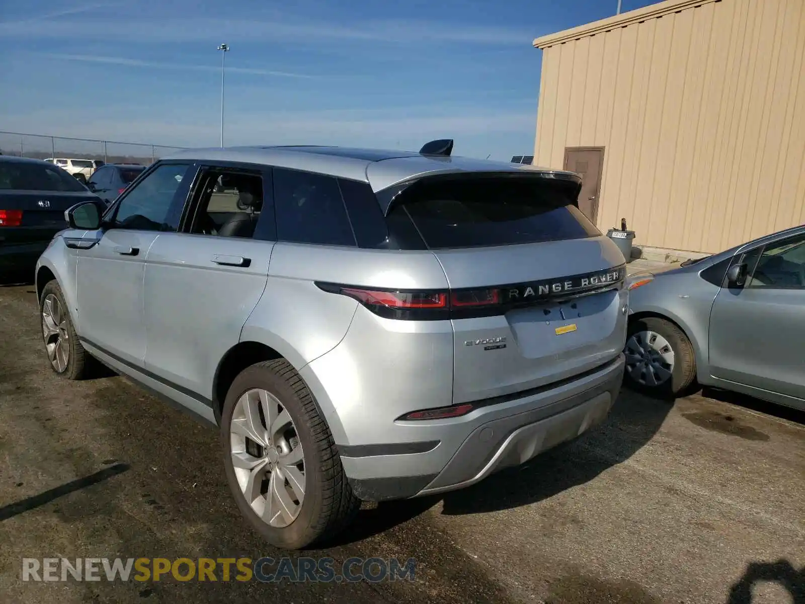 3 Photograph of a damaged car SALZP2FX1LH080698 LAND ROVER RANGEROVER 2020