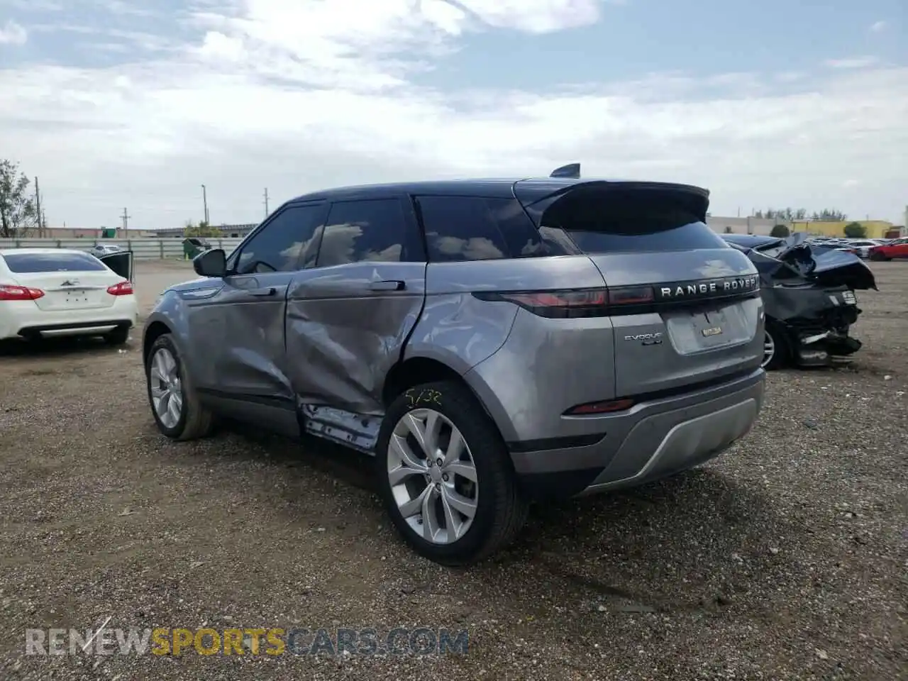 3 fotografías del automóvil dañado SALZP2FX2LH058628 LAND ROVER RANGEROVER 2020