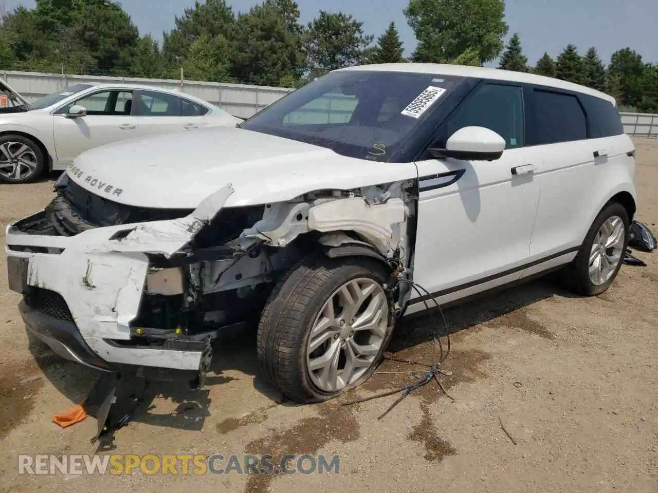 1 Photograph of a damaged car SALZP2FX2LH069824 LAND ROVER RANGEROVER 2020