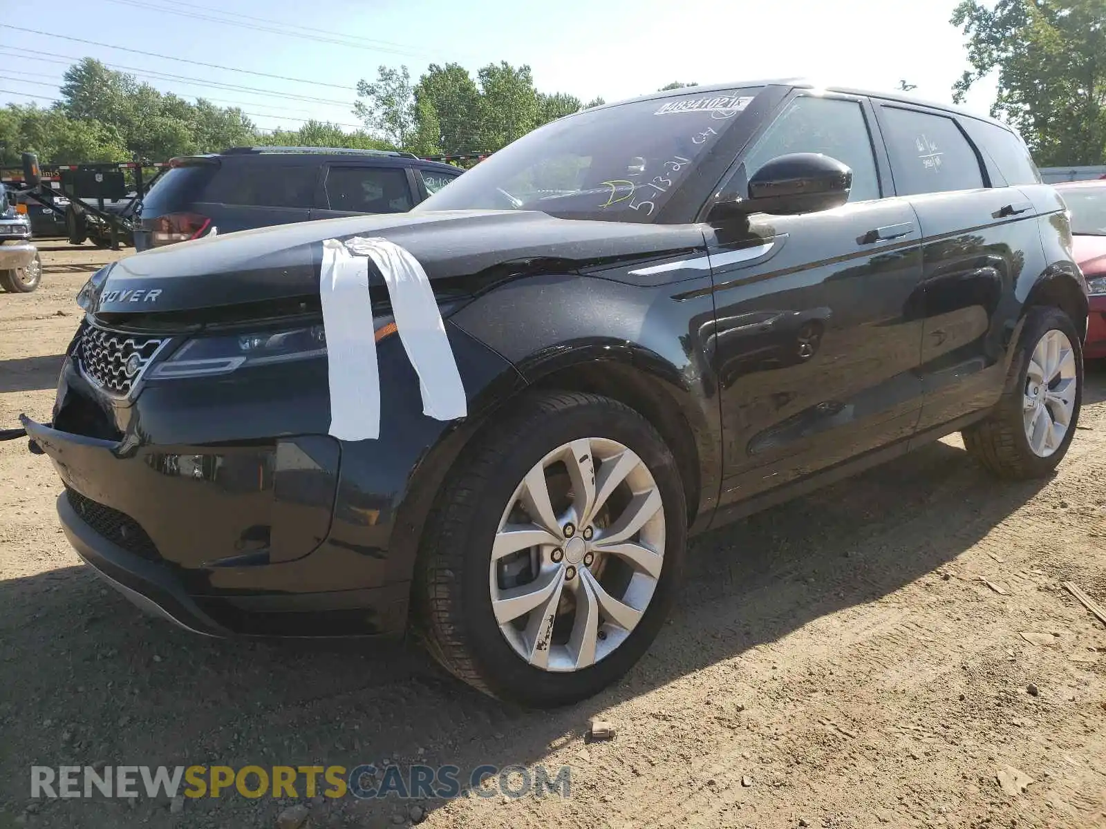 2 Photograph of a damaged car SALZP2FX2LH078071 LAND ROVER RANGEROVER 2020