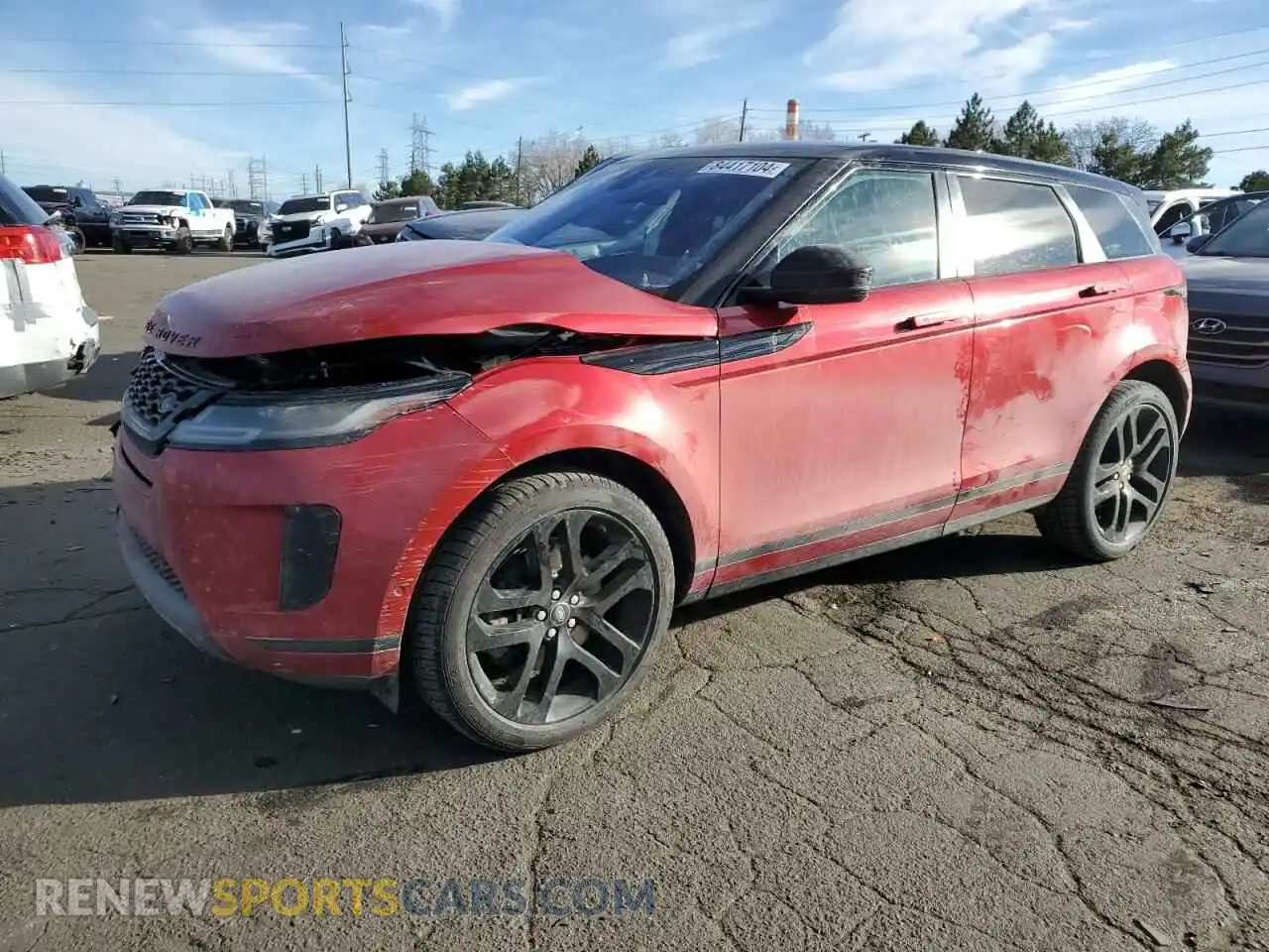 1 Photograph of a damaged car SALZP2FX2LH105818 LAND ROVER RANGEROVER 2020