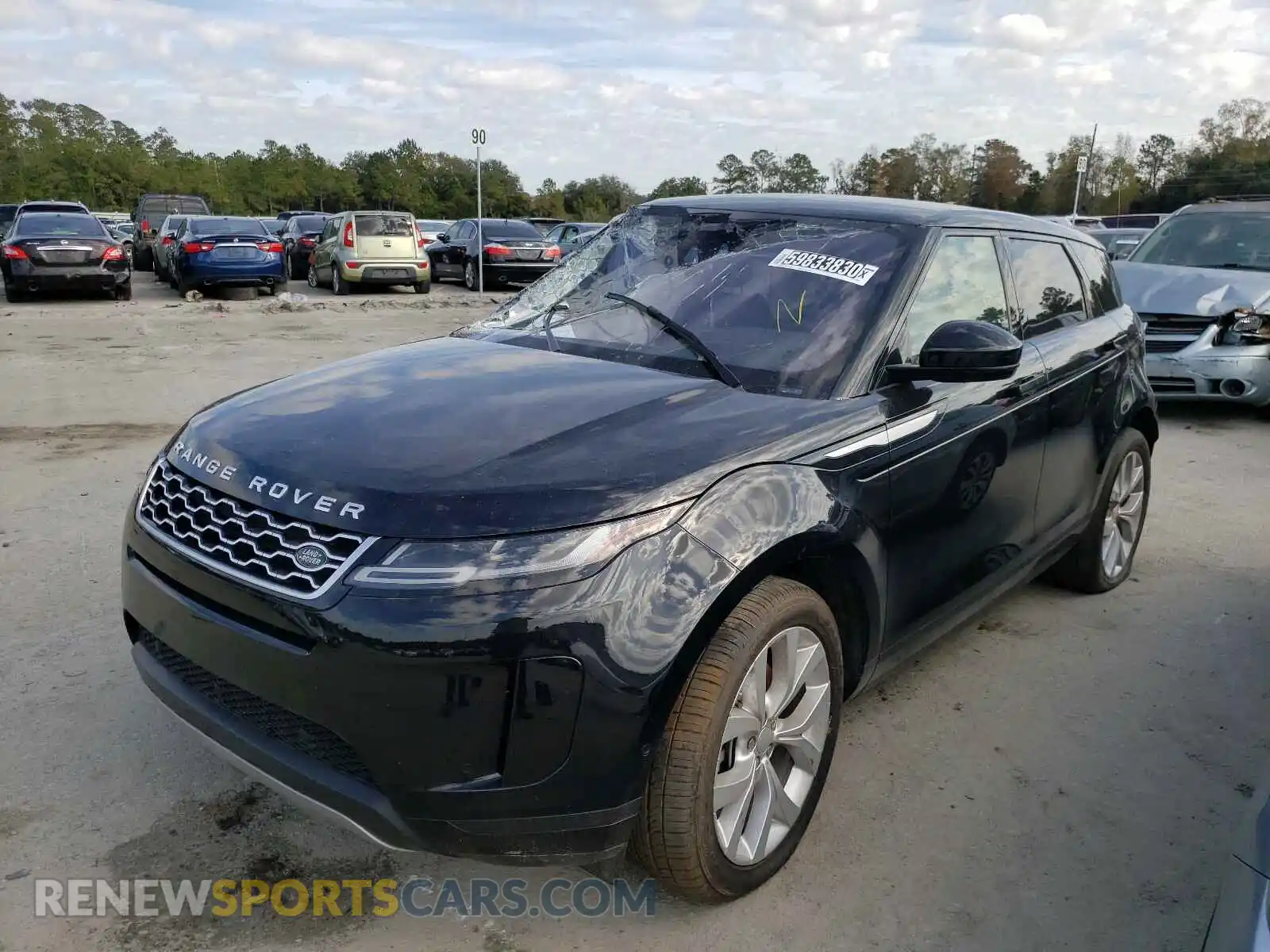 2 fotografías del automóvil dañado SALZP2FX3LH075308 LAND ROVER RANGEROVER 2020