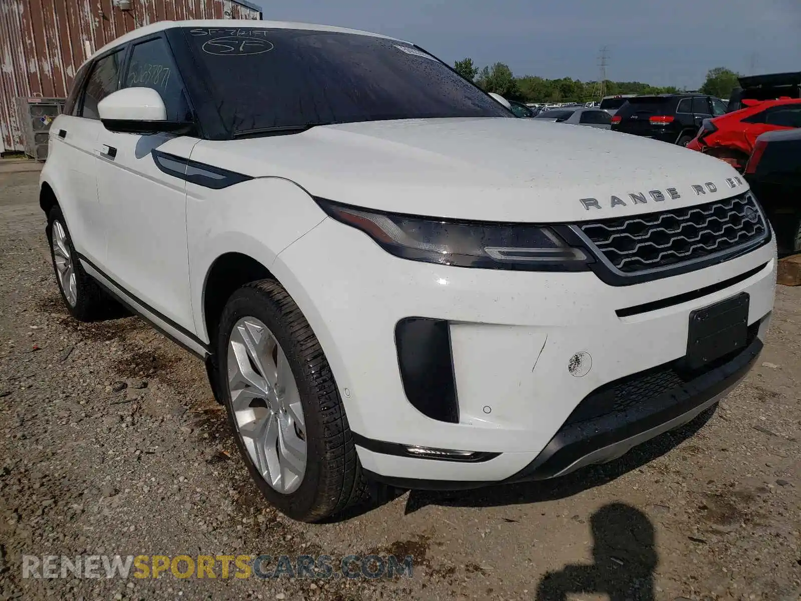 1 Photograph of a damaged car SALZP2FX4LH040826 LAND ROVER RANGEROVER 2020