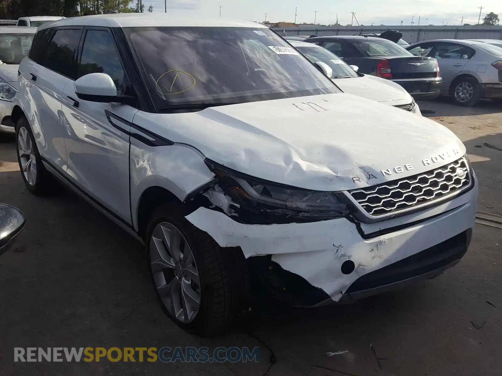 1 Photograph of a damaged car SALZP2FX4LH077018 LAND ROVER RANGEROVER 2020