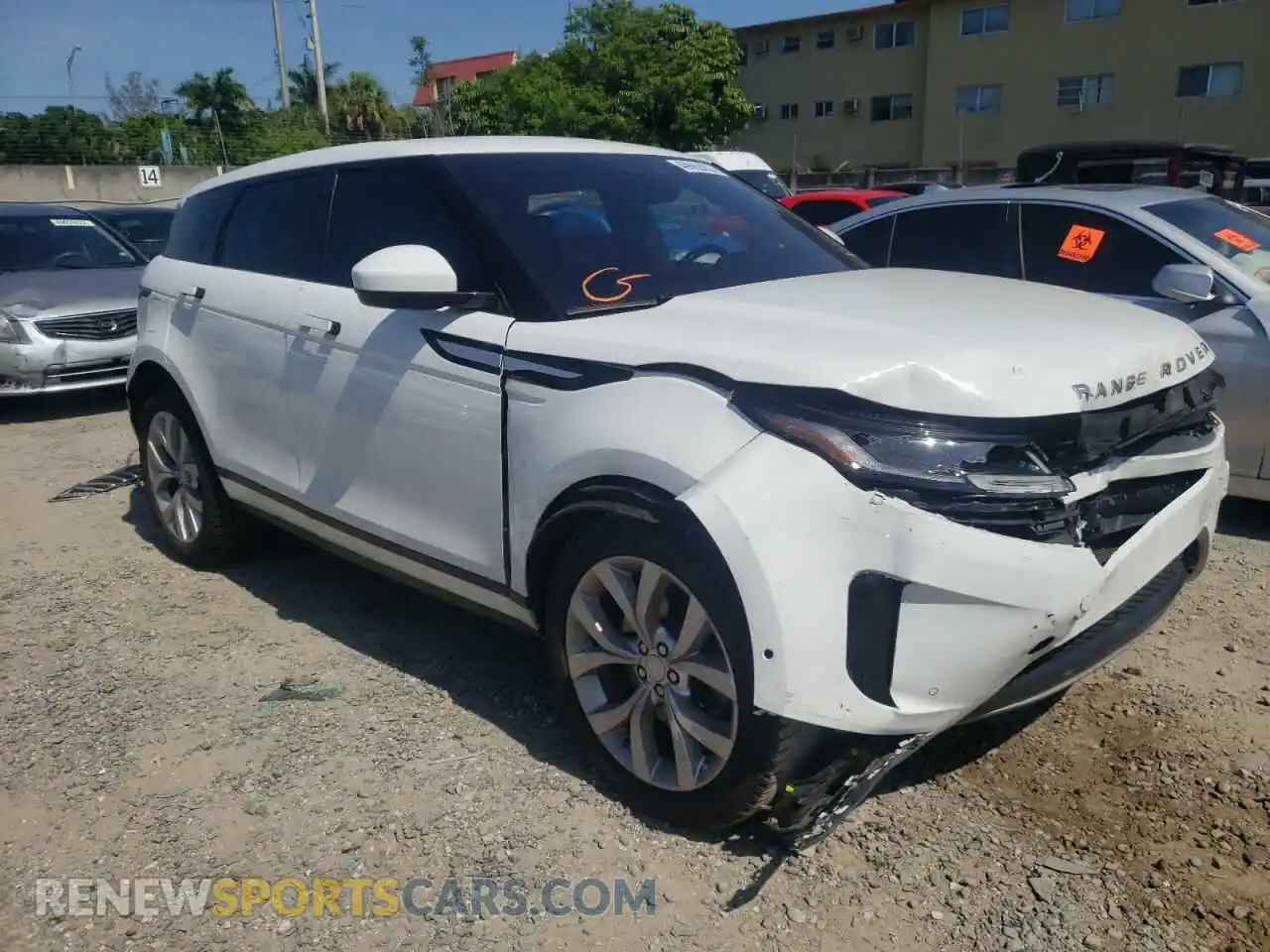 1 Photograph of a damaged car SALZP2FX5LH080686 LAND ROVER RANGEROVER 2020
