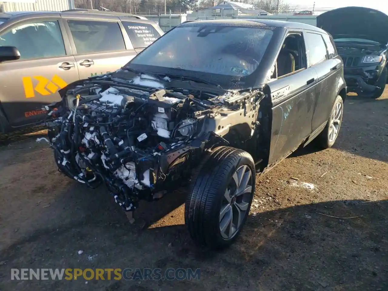 2 Photograph of a damaged car SALZP2FX6LH067851 LAND ROVER RANGEROVER 2020