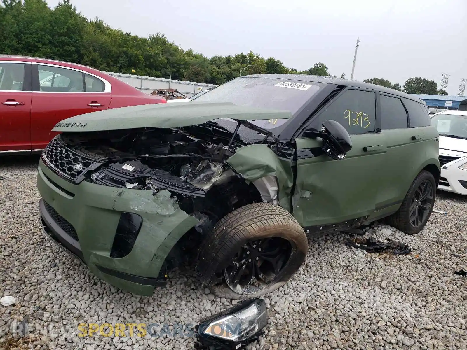 2 fotografías del automóvil dañado SALZP2FX6LH120662 LAND ROVER RANGEROVER 2020