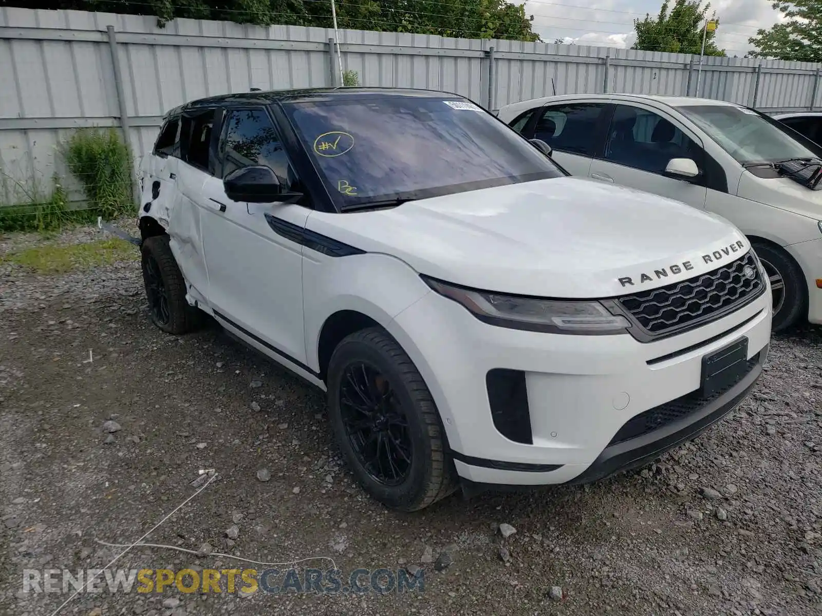 1 Photograph of a damaged car SALZP2FX7LH037449 LAND ROVER RANGEROVER 2020