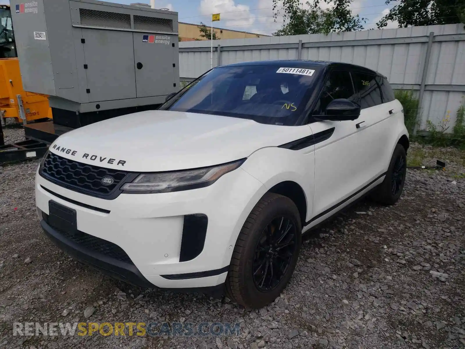 2 Photograph of a damaged car SALZP2FX7LH037449 LAND ROVER RANGEROVER 2020