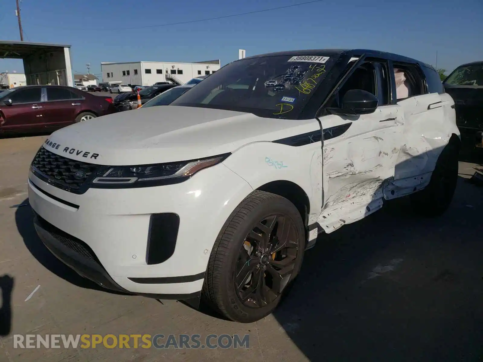 2 Фотография поврежденного автомобиля SALZP2FX7LH046782 LAND ROVER RANGEROVER 2020