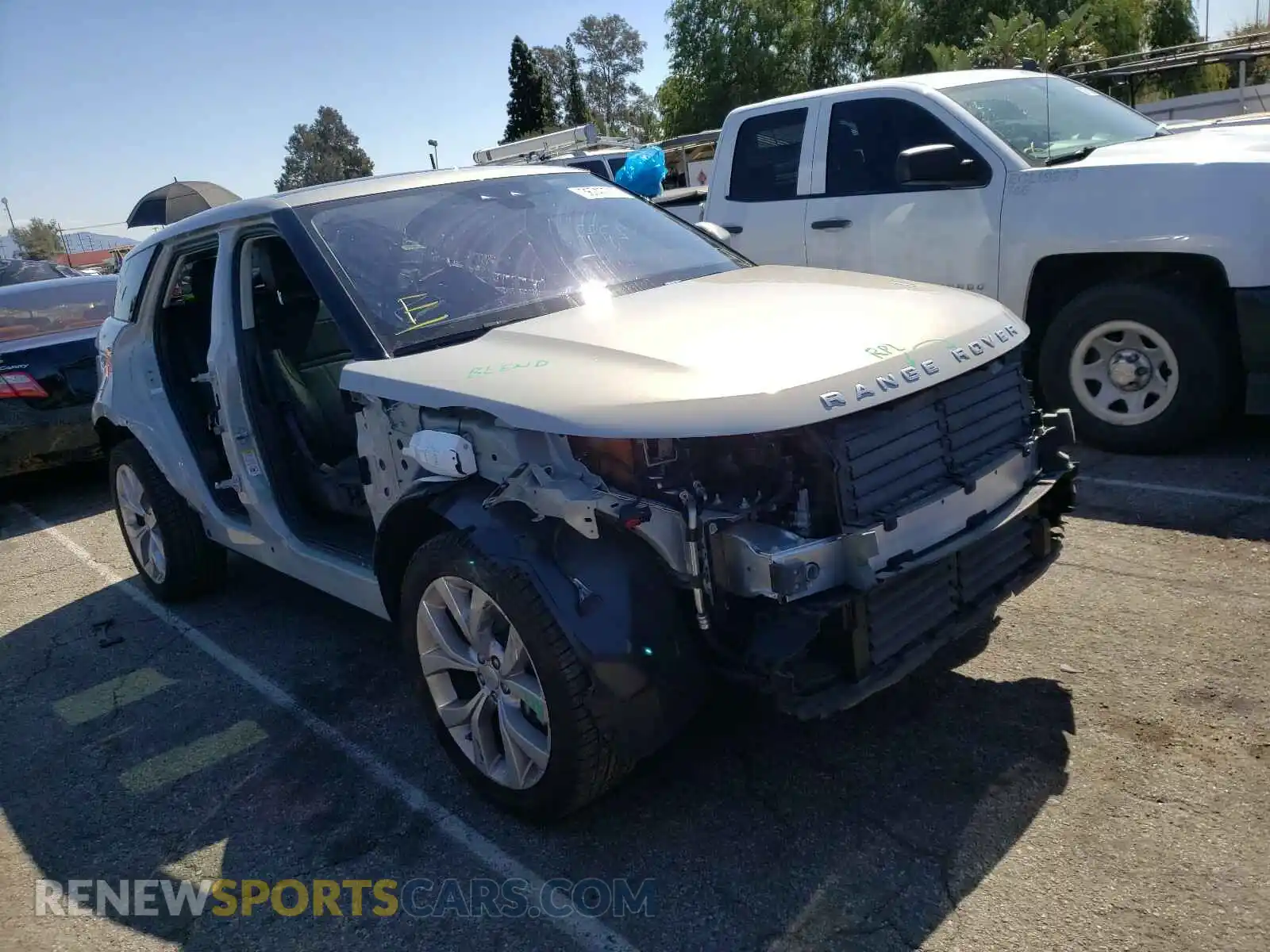 1 Photograph of a damaged car SALZP2FX8LH057497 LAND ROVER RANGEROVER 2020