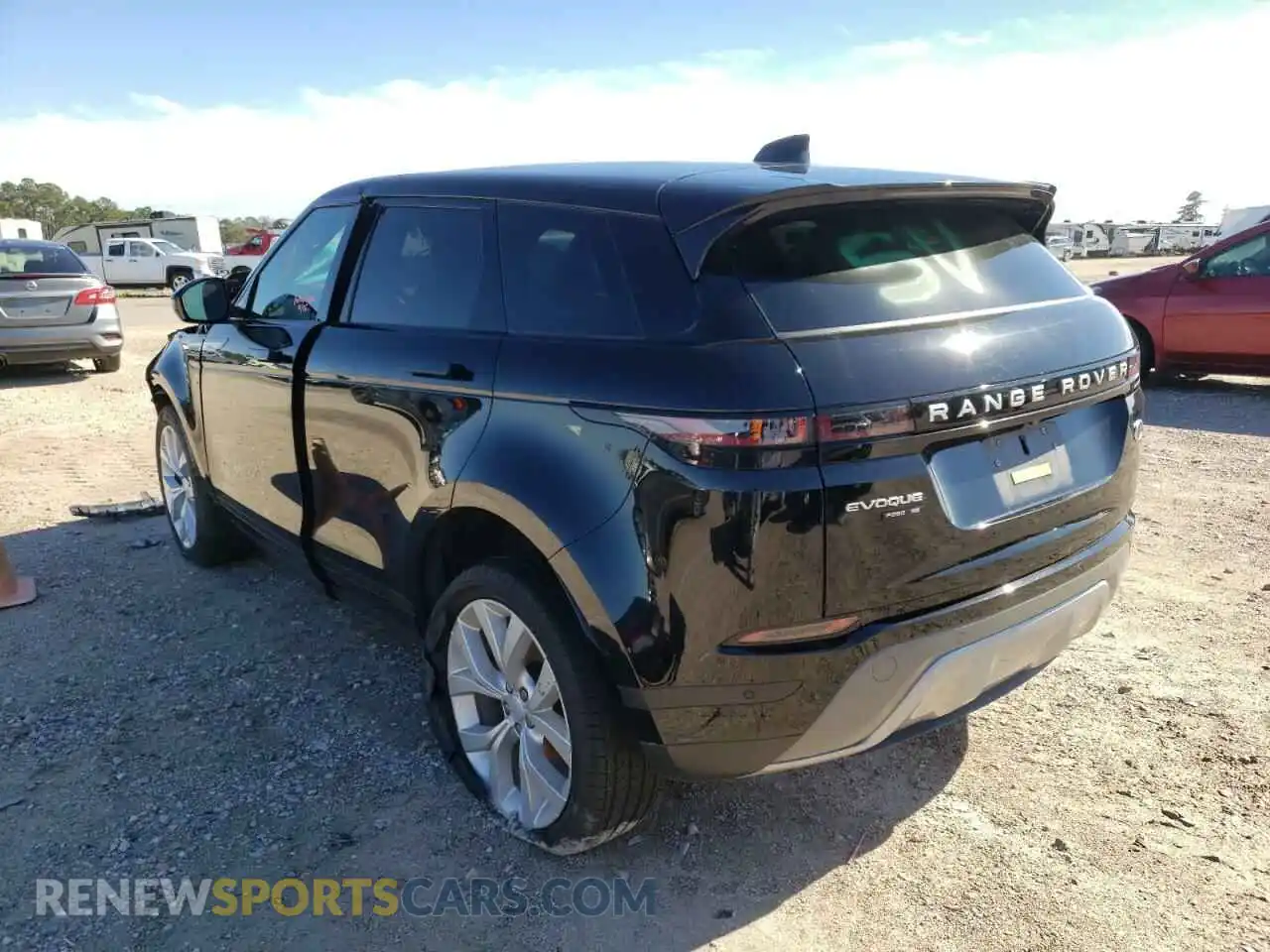 3 Фотография поврежденного автомобиля SALZP2FX8LH075238 LAND ROVER RANGEROVER 2020