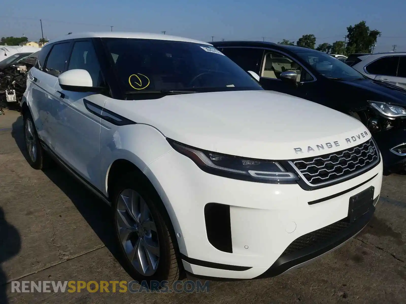 1 Photograph of a damaged car SALZP2FX8LH076468 LAND ROVER RANGEROVER 2020