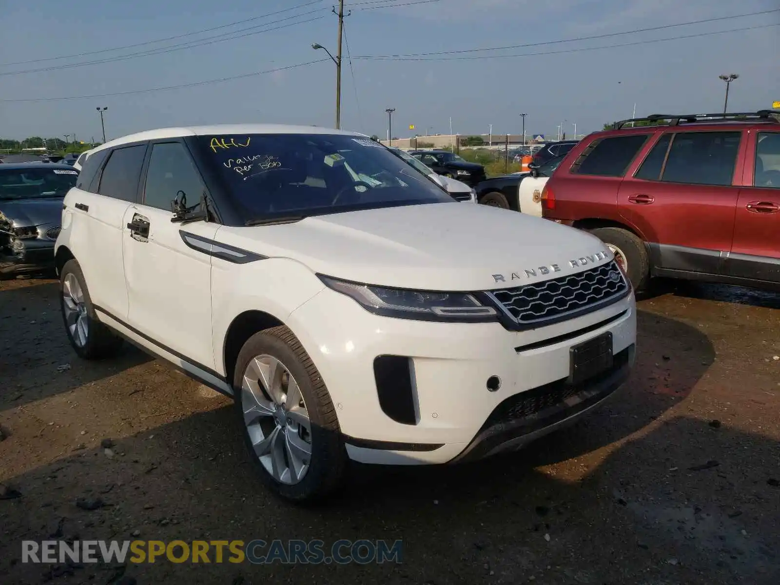 1 Photograph of a damaged car SALZP2FX8LH080696 LAND ROVER RANGEROVER 2020
