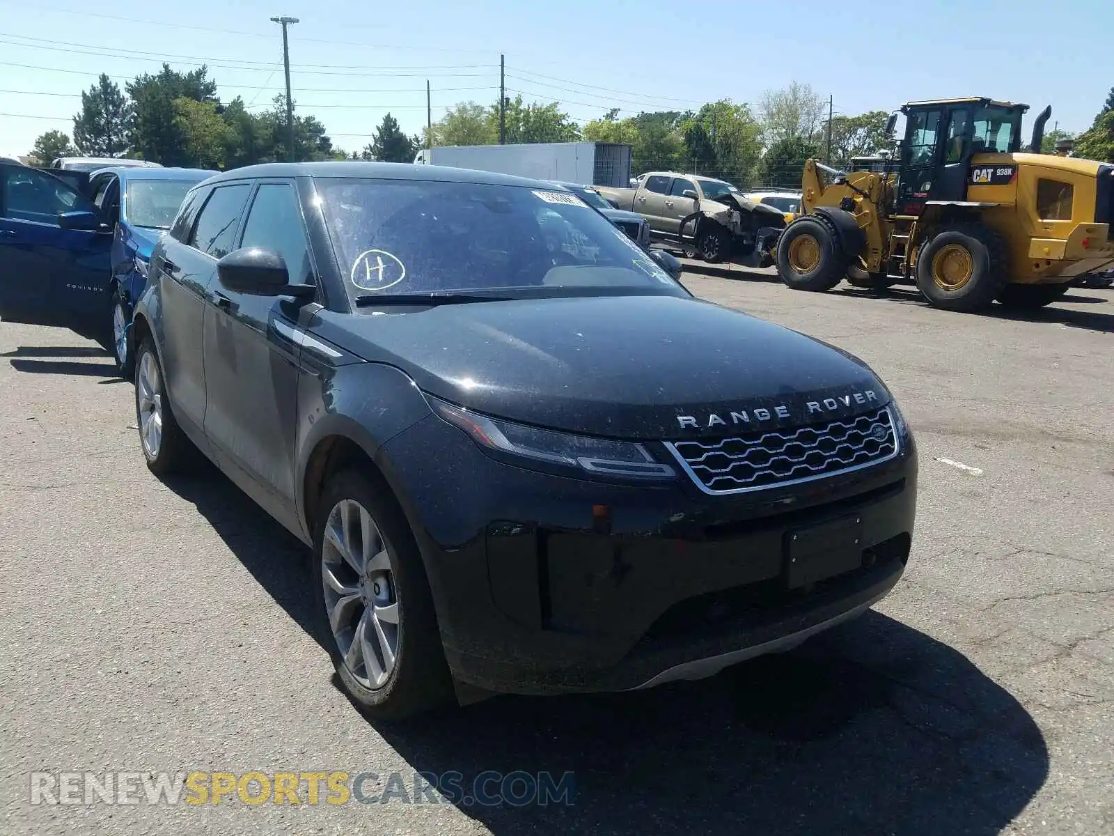 1 Photograph of a damaged car SALZP2FX9LH075152 LAND ROVER RANGEROVER 2020