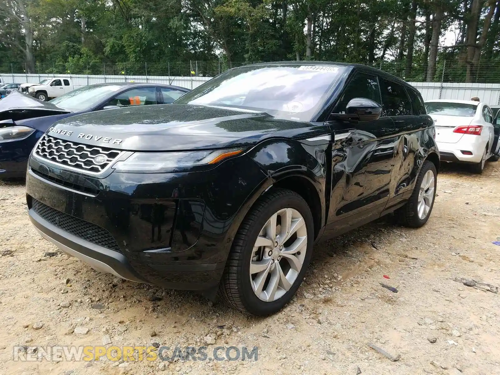 2 fotografías del automóvil dañado SALZP2FXXLH074561 LAND ROVER RANGEROVER 2020