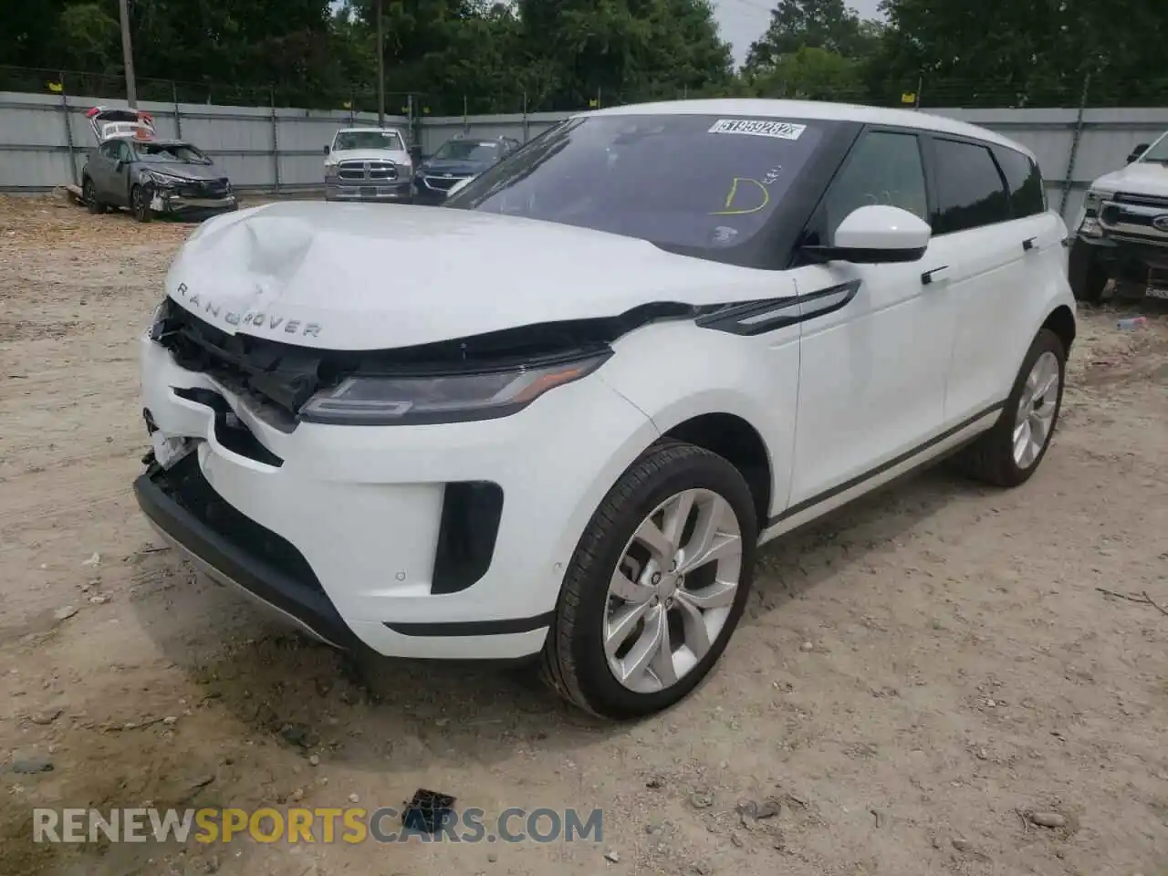 2 Photograph of a damaged car SALZP2FXXLH077220 LAND ROVER RANGEROVER 2020