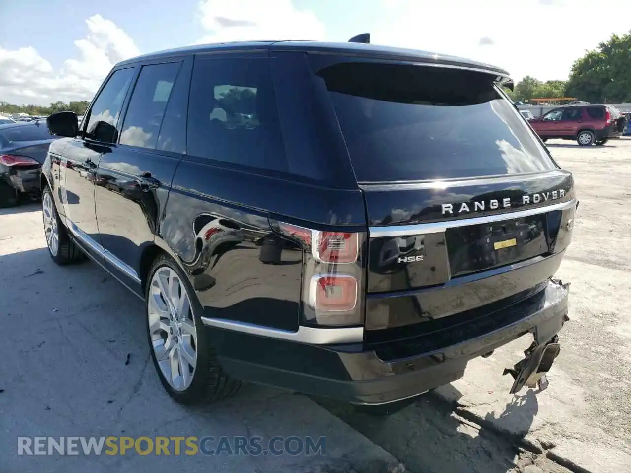 3 Photograph of a damaged car SALGS2RK4MA440126 LAND ROVER RANGEROVER 2021