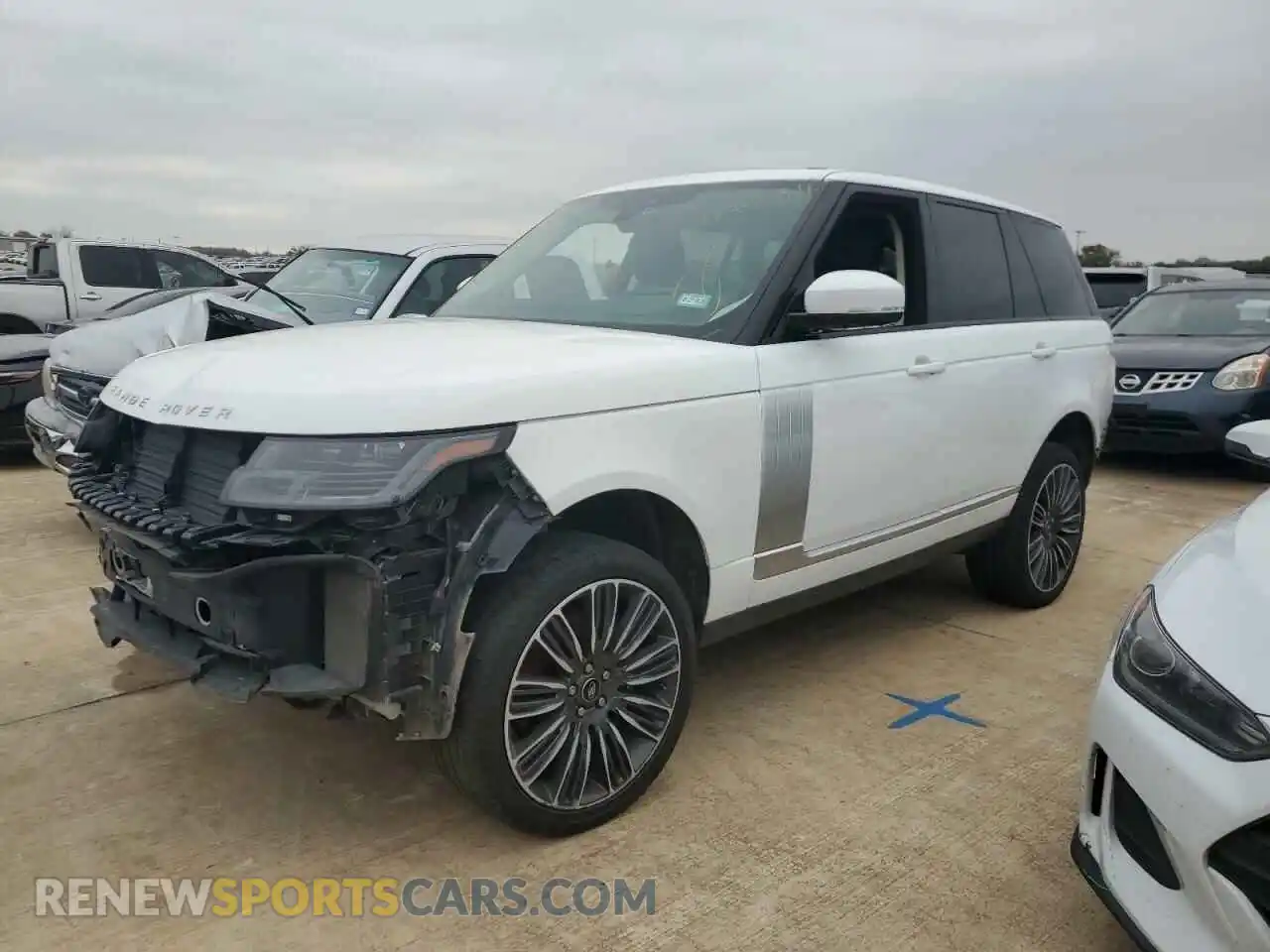 1 fotografías del automóvil dañado SALGS2RU0MA435037 LAND ROVER RANGEROVER 2021