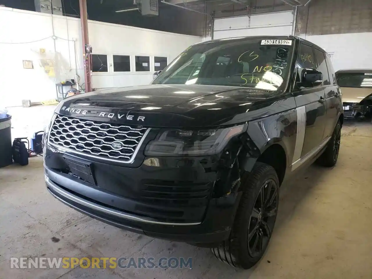 2 Photograph of a damaged car SALGS2RU0MA452646 LAND ROVER RANGEROVER 2021
