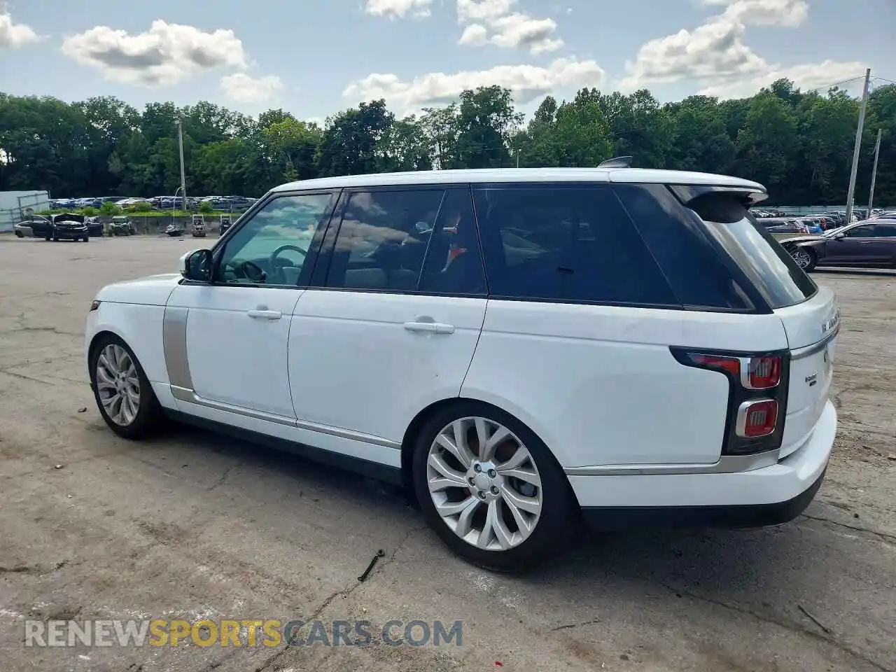 2 Photograph of a damaged car SALGS2RU1MA450310 LAND ROVER RANGEROVER 2021