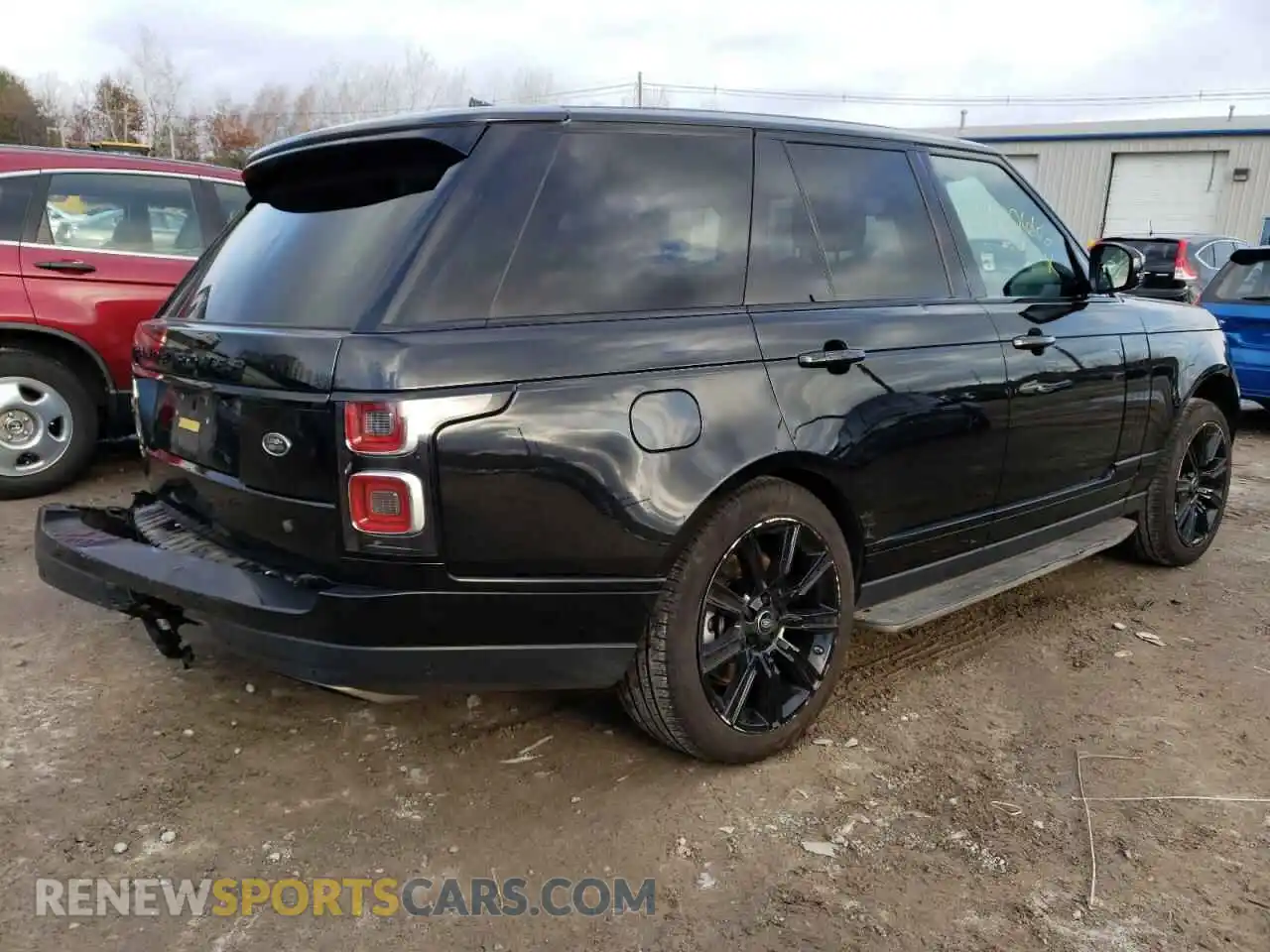 3 Photograph of a damaged car SALGS2RU2MA430437 LAND ROVER RANGEROVER 2021