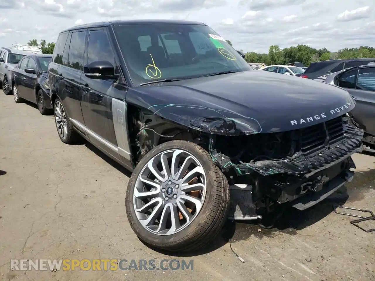 1 Photograph of a damaged car SALGS2RU2MA454947 LAND ROVER RANGEROVER 2021
