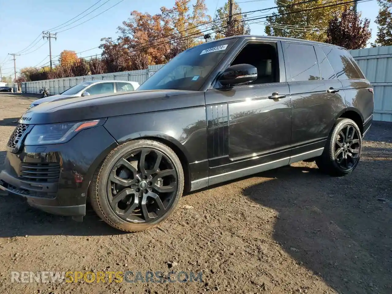 1 Фотография поврежденного автомобиля SALGS2RU3MA415557 LAND ROVER RANGEROVER 2021
