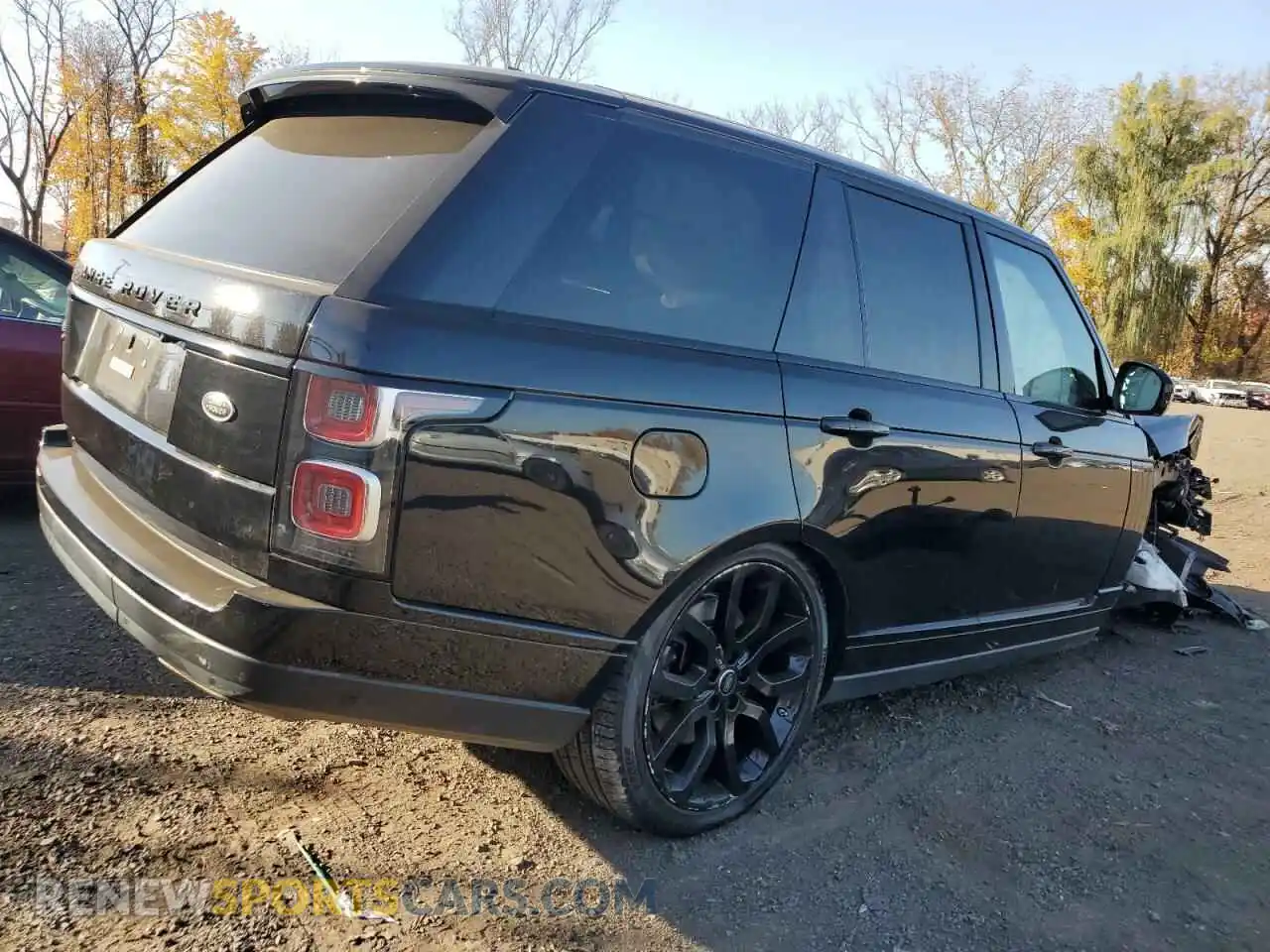 3 Фотография поврежденного автомобиля SALGS2RU3MA415557 LAND ROVER RANGEROVER 2021