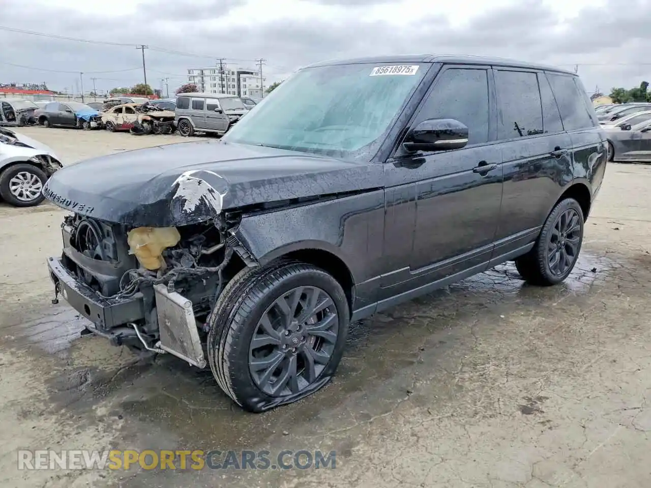 1 Photograph of a damaged car SALGS2RU3MA426784 LAND ROVER RANGEROVER 2021
